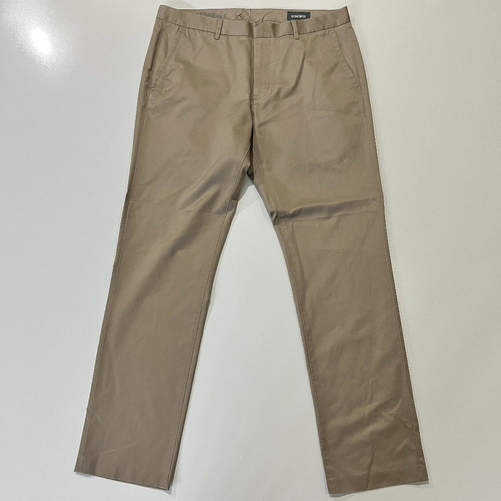 Bonobos Wednesday Slim Tailored Dress Pants Cotton Men's Size 34-35x32